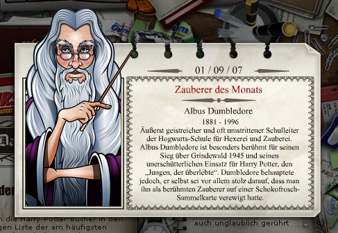 Zauberer des Monats: September