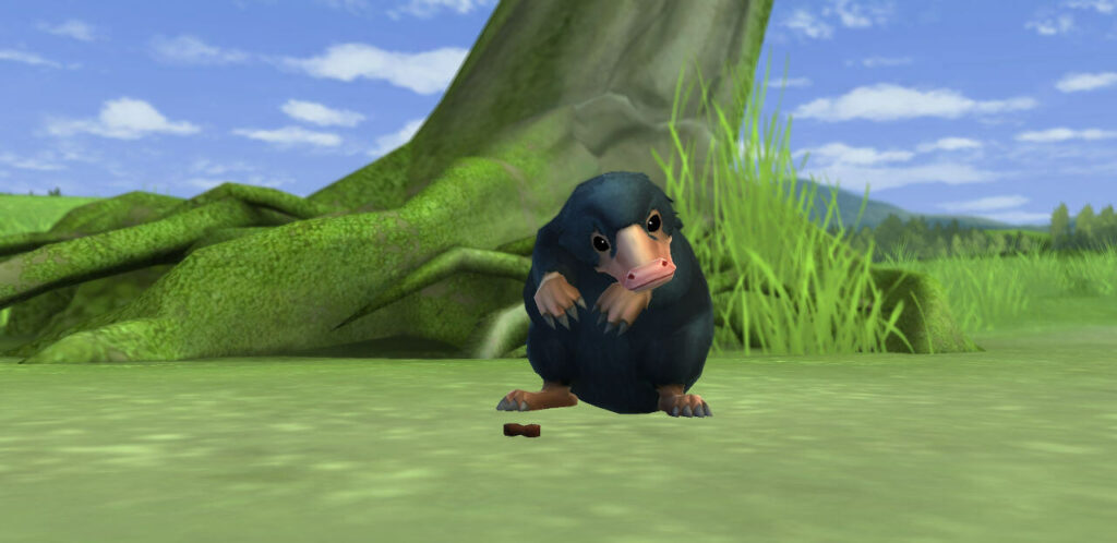 Niffler im Mobile-Game Harry Potter: Hogwarts Mystery